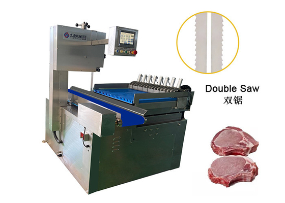 440V 7.2HP High Output Meat Double Saw Cutting Machine Automatic Bones Cutter